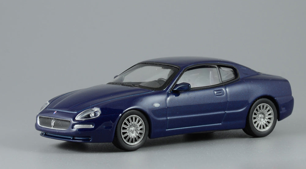 Maserati Coupe Blue Italian Sports GT 2002 Year 1/43 Scale Diecast Model Car