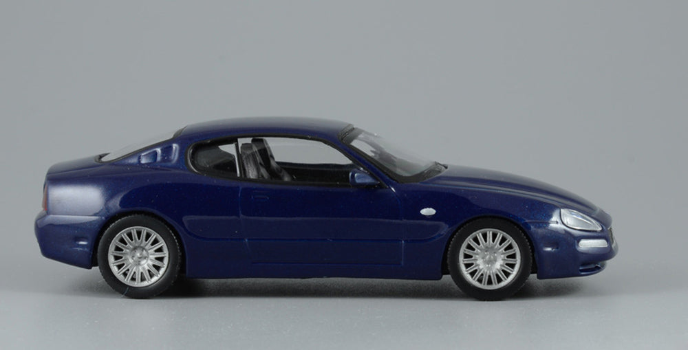 Maserati Coupe Blue Italian Sports GT 2002 Year 1/43 Scale Diecast Model Car