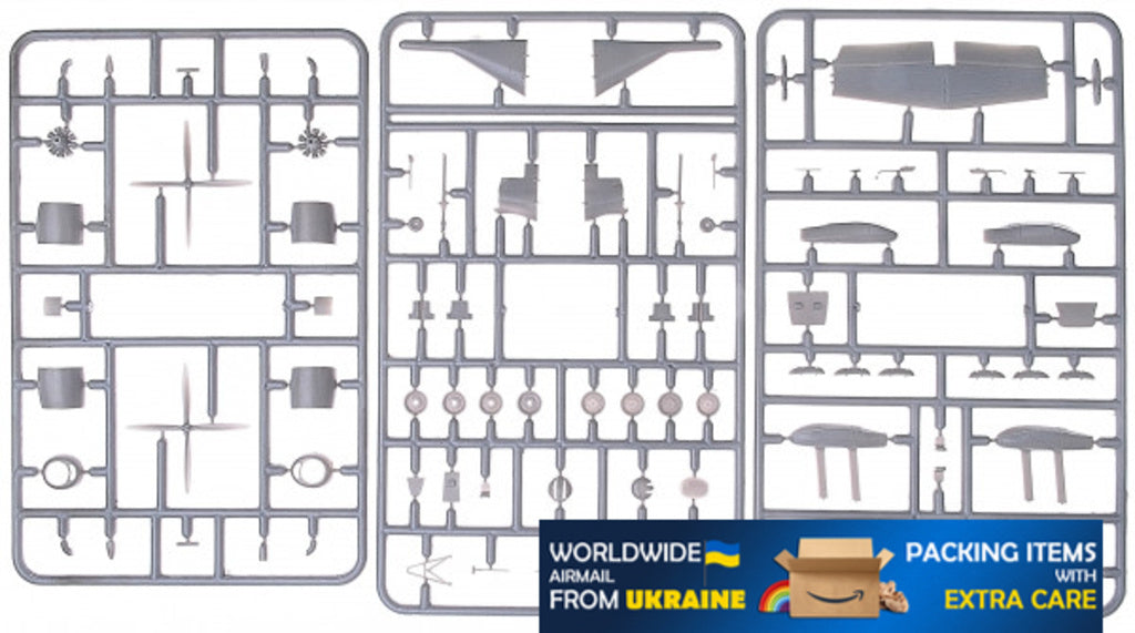 Beriev Be-6 PLO Flying Boat 1949 Year 1/144 Scale Plastic Model Kit Amodel 1474