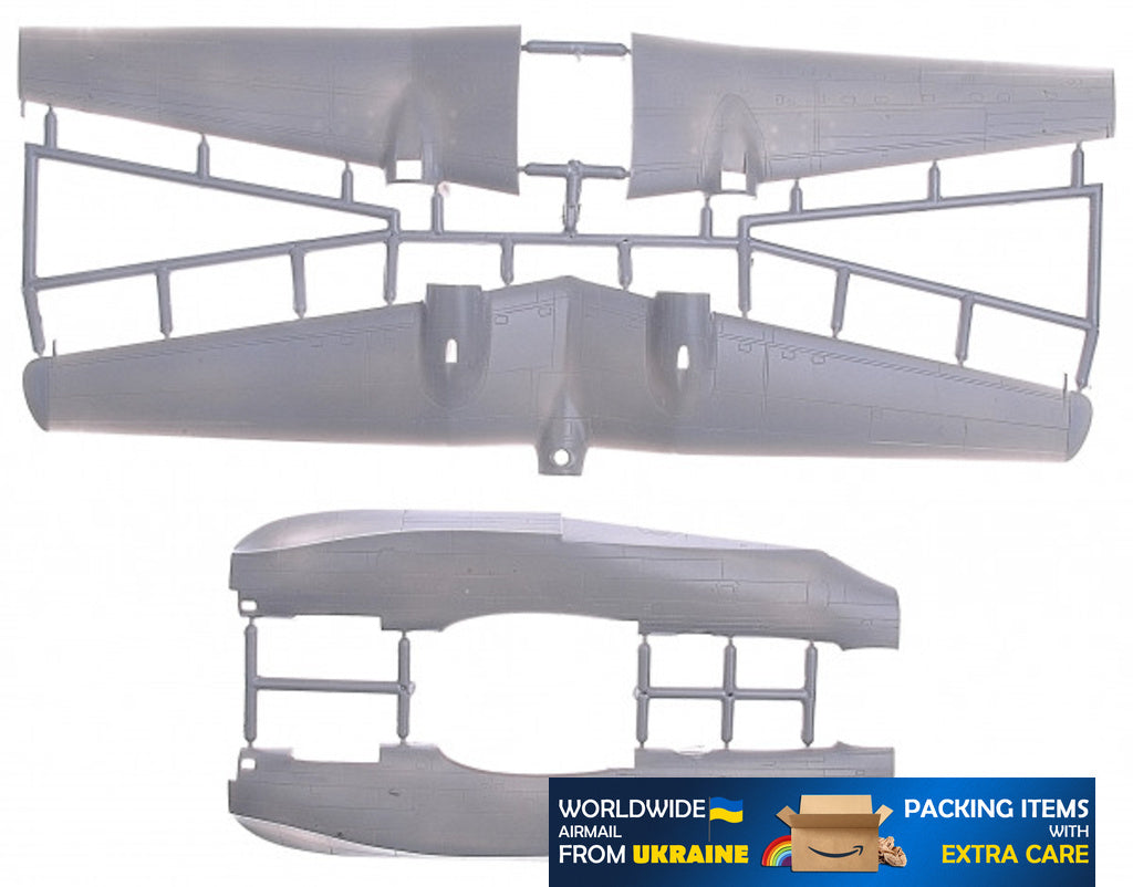 Beriev Be-6 PLO Flying Boat 1949 Year 1/144 Scale Plastic Model Kit Amodel 1474