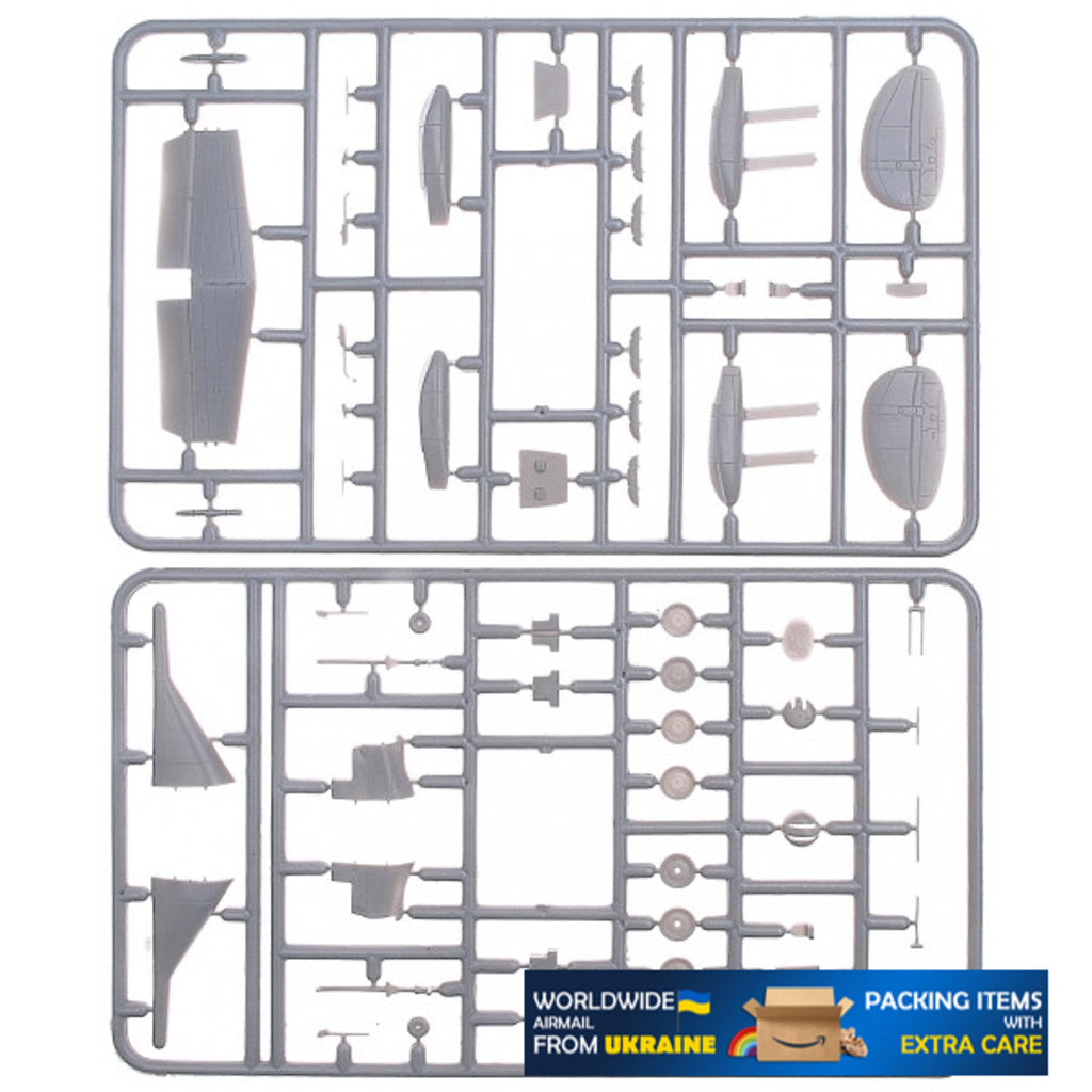 Beriev Be-6 PLO Flying Boat 1949 Year 1/144 Scale Plastic Model Kit Amodel 1474