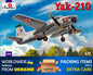 Yak-210 Soviet Trainer Aircarft 1/72 Scale Plastic Model Kit Amodel 72171