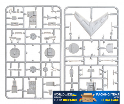 Yakovlev Yak-25RV/RRV "Mandrake" 1/72 Scale Plastic Model Kit Amodel 72176