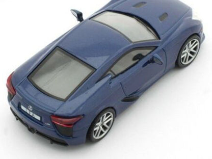 Lexus LF-A Blue 2-door Coupe Sports Vehicle Diecast Model Car 1:43 Scale (2010)