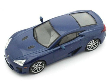 Lexus LF-A Blue 2-door Coupe Sports Vehicle Diecast Model Car 1:43 Scale (2010)